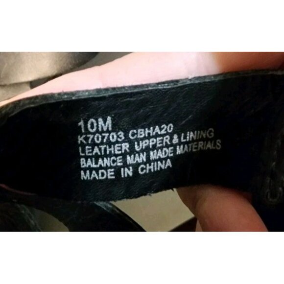 Kork-Ease Baltea Black Leather Sandals Sz 10M Comfortable Gladiator - Picture 8 of 8